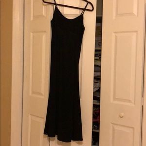 Long black dress